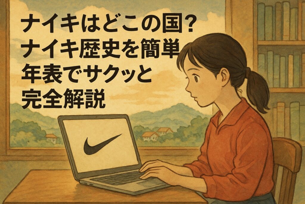 ナイキはどこの国？ナイキ歴史を簡単に年表でサクッと完全解説
