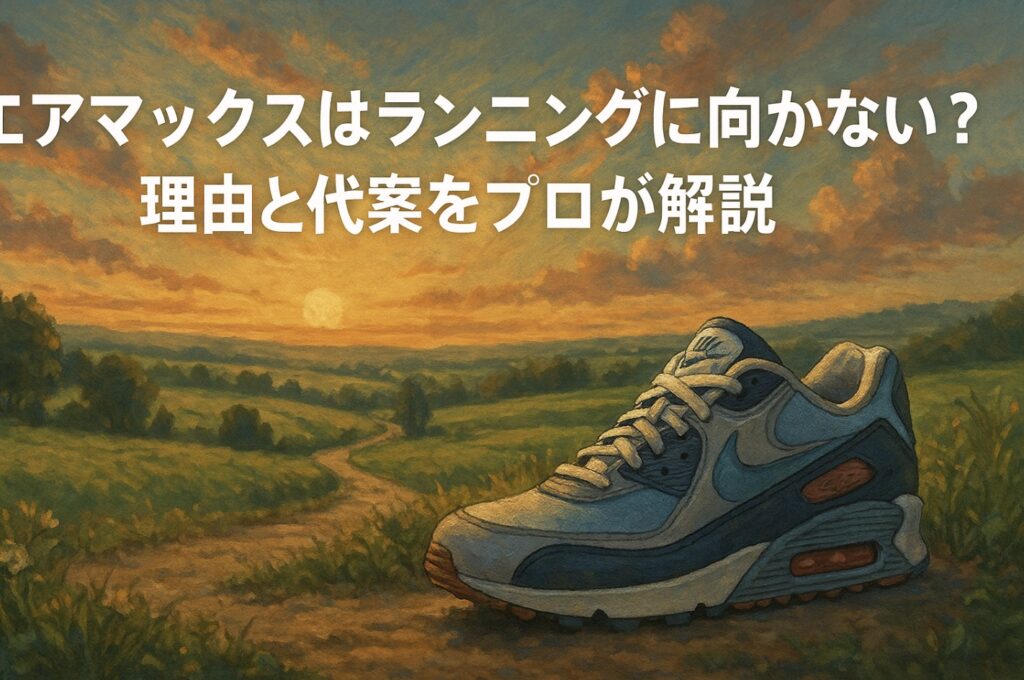 エアマックスはランニングに向かない?理由と代案をプロが解説