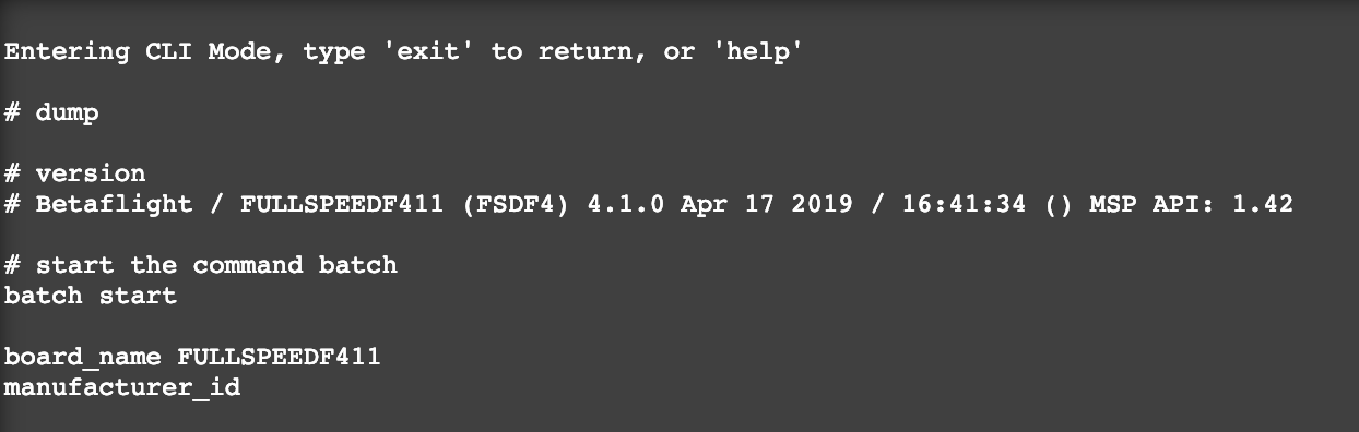 ドローンにインストールされているbetaflightのバージョンの確認方法 ドローンblog