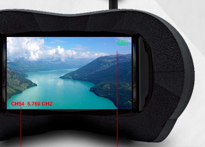 5.8Ghz FPVゴーグル『Eachine VR-007』レビュー