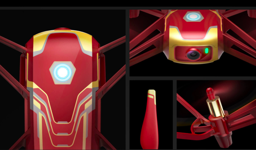 【Tello Iron Man Edition ドローン】マーベル アイアンマンとコラボモデル登場