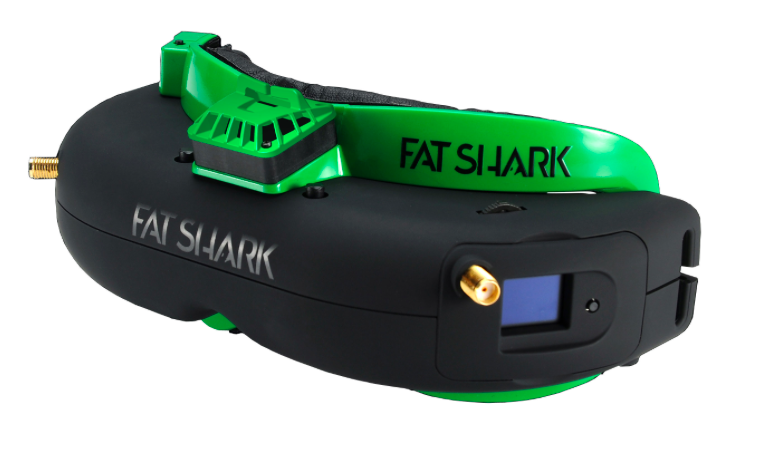 5.8Ghz FPVゴーグル Fat Shark Attitude V5 実機レビュー - ドローンBLOG