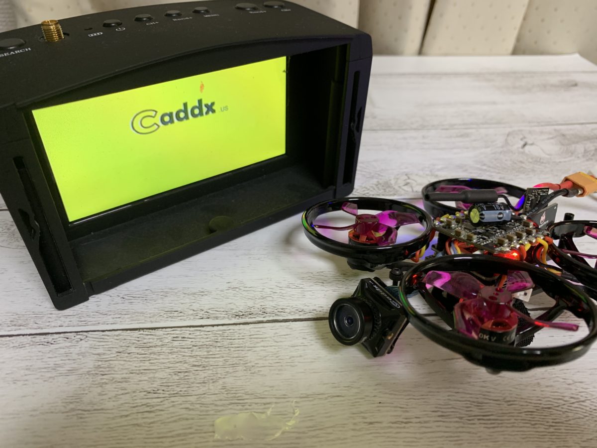 【Caddx Turtle V2  FHDカメラ】黄色画面になる不具合を解決！壊れたら交換パーツを購入して修理しよう