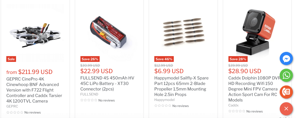 ドローンショップ「Makerfire」Clearance Saleがとにかく安いので紹介