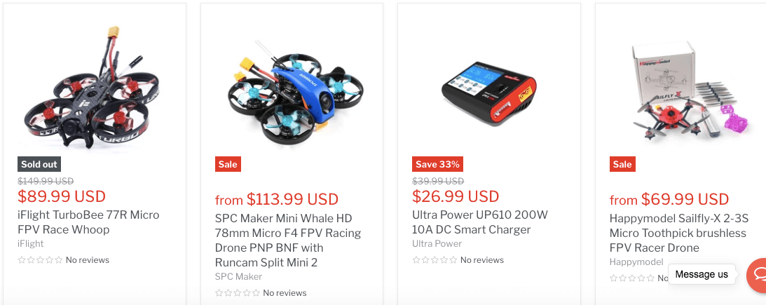 ドローンショップ「Makerfire」Clearance Saleがとにかく安いので紹介