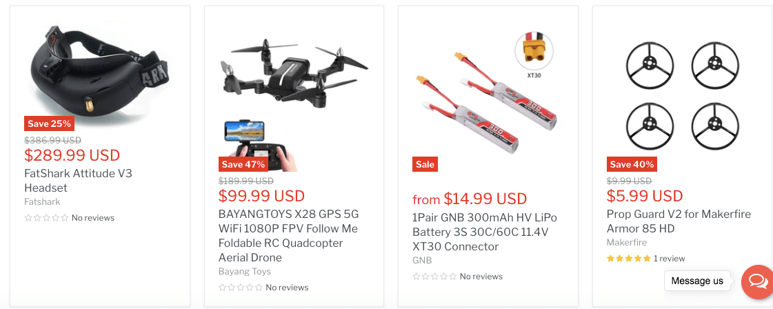 ドローンショップ「Makerfire」Clearance Saleがとにかく安いので紹介