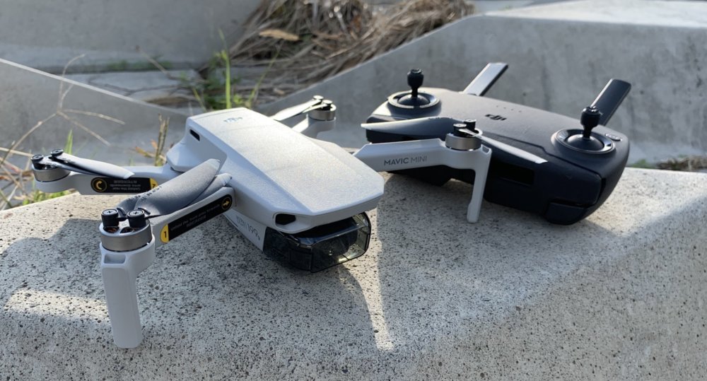 ジンバル付き200g未満ドローン「DJI Mavic Mini」レビュー【マビックミニ】