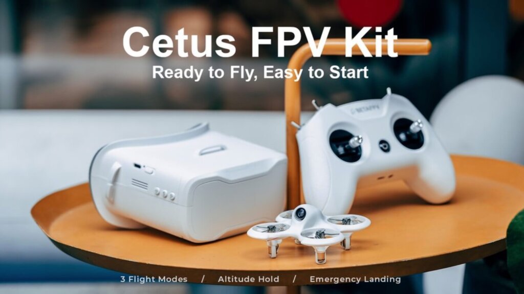 BetaFPV Cetus FPV Kit！送信機は技適マーク付きで販売開始